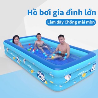 Hồ bơi cho bé phao bơi cho bé bể bơi cho bé bể bơi trẻ em gia đình lớn 2m6 3m 2-3 tầng