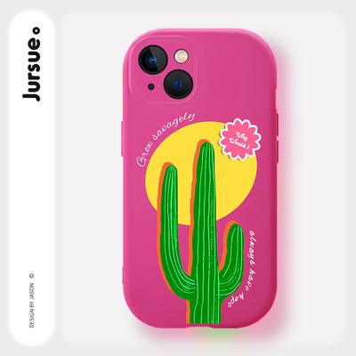 Ốp lưng JURSUE mềm chống bẩn độc lạ ngộ nghĩnh dễ thương đẹp cho iPhone 16 15 14 13 12 11 Pro Max SE 2020 X XR XS 8 7 ip kute Y5183
