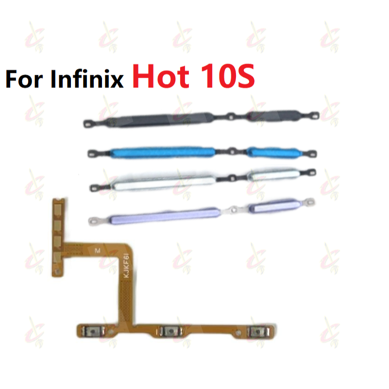 Cáp Dây Nút Nguồn âm lượng Cho Infinix Hot 10S X689B X689 X689D