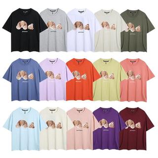 Áo thun PALM thông thường in chữ Áo thun oversized ngắn tay dành cho nam và nữ