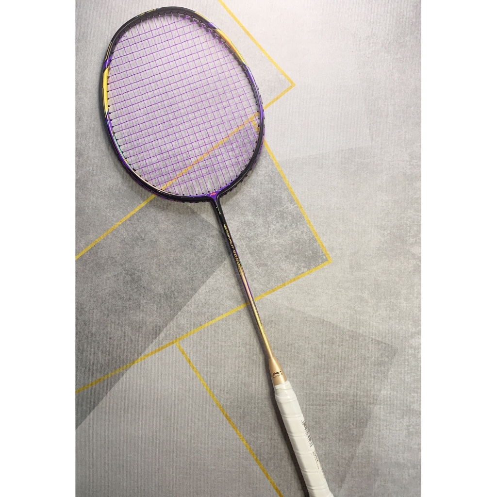 【Ready Stock】Li Ning AERONAUT 9000I Vợt cầu lông carbon đầy đủ đặc biệt cho cuộc thi Yuta Watanabe 4