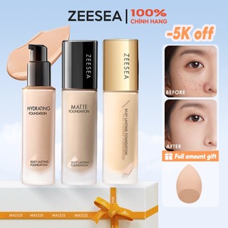 ZEESEA Liquid Foundation-Kem che khuyết điểm dành/kem nền zeesea mini/che khuyết điểm/phấn nước