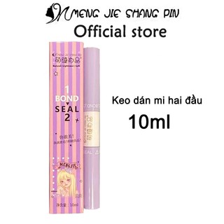 Mengjieshangpin  Keo dán mi giả hai đầuKeo dán mi giả tự nhiên nhẹ nhàng không dễ rụng 10ml