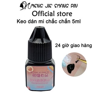 Mengjieshangpin keo dán mi 5ml không mùi mạnh mẽ keo nối mi làm đẹp keo dán mi công cụ làm đẹp 5ml