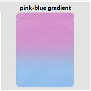 100 chiếc màu Gradient ziplock Túi ánh sáng miễn phí