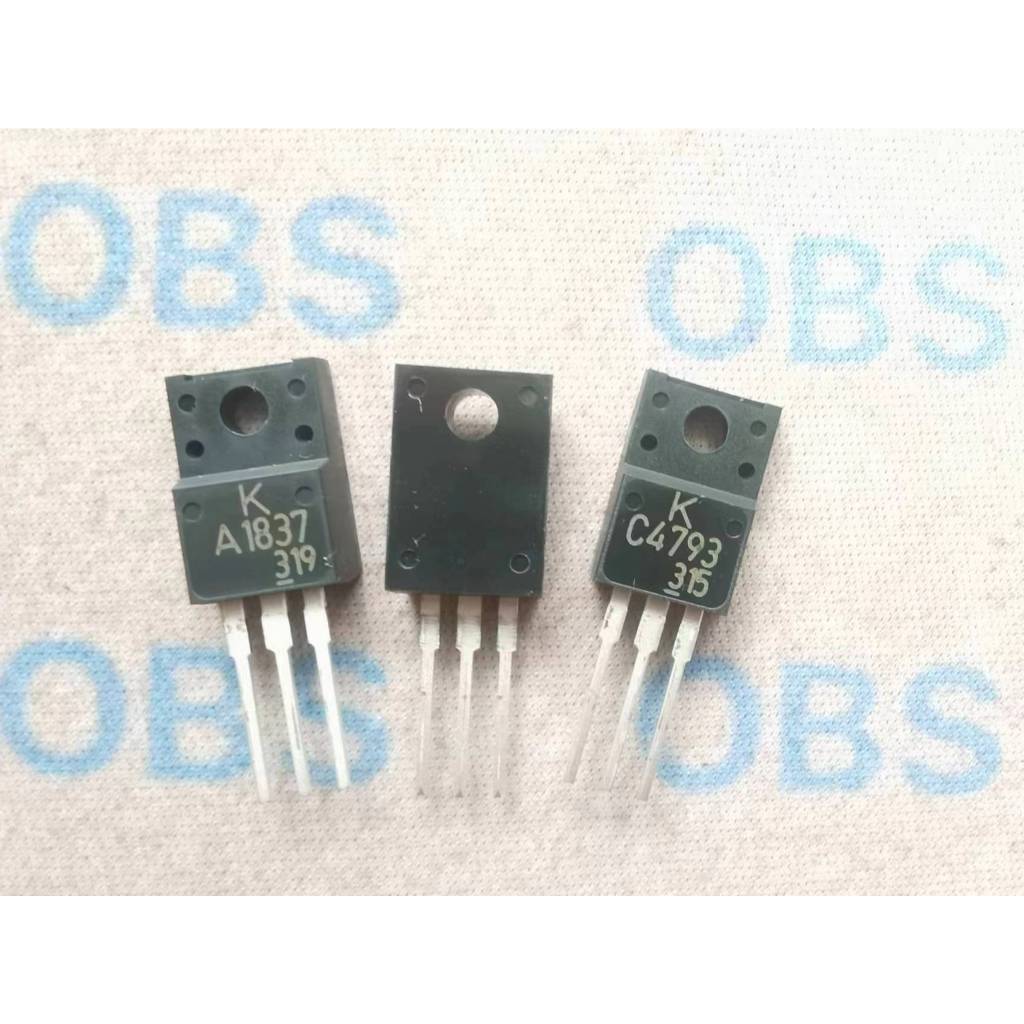 Ống âm thanh KEC KTA1837 KTC4793 nhập khẩu A1837 C4793