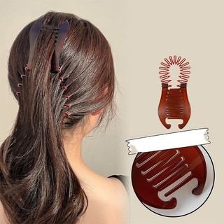 Kẹp chuối kẹp dọc đuôi ngựa kẹp tóc nữ thể tích tóc đa kẹp mũ cao cấp đuôi ngựa cố định hiện vật kẹp tóc