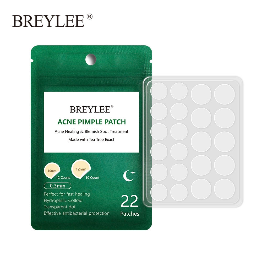 Breylee Tea Tree Oil Acne Invisible Patch Night Patch 22 miếng vá