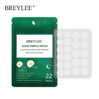 Breylee Tea Tree Oil Acne Invisible Patch Night Patch 22 miếng vá