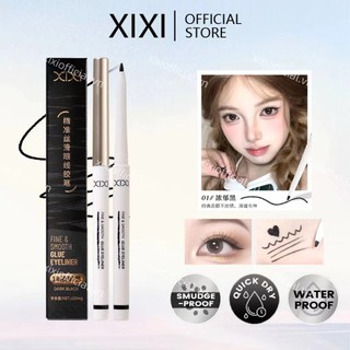 Xixi Smooth Chống Thấm Nước Bút Kẻ Mắt Gel Bút Chì Đen Nâu Mềm Mại Dễ Dàng Mặc Sắc Tố Cao Matte Bút Kẻ Mắt Lâu Dài Trang Điểm NO.D831
