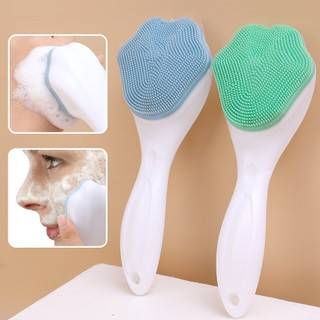 🌺olojo🌺 mềm cọ rửa mặt tẩy tế bào chết loại bỏ mụn đầu đen bằng silicon tiện dụng 2024