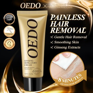 Kem tẩy lông OEDO 40g triệt lông nách/ chân/ tay/ vùng kín/ toàn thân an toàn không đau không gây kích ứng