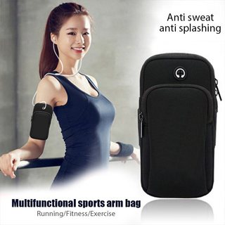 Băng tay chạy bộ GYMPRO, băng đô thể thao ngoài trời đa chức năng mở rộng chống mồ hôi túi cánh tay giải trí Túi đeo tay tương thích dưới 6,5 inch điện thoại di động
