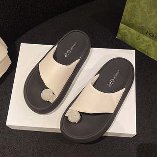 MOON dép sandal nữ  thời trang dép đế cao đi biển Thoải Mái Xinh Xắn Đa màu sắc Thể thao và thời trang Đẹp mắt Chống thấm nước FDL2460AIM 24Z240611