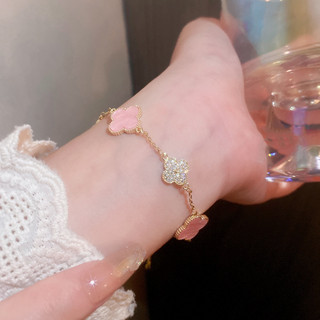 🎀 yakult 🎀Vòng Tay Hoa Zircon Dành Cho Nữ Hàn Quốc Ngọt Ngào Thời Trang Đa Năng Vòng Tay Cá Tính Nhẹ Sang Trọng Không Gây Dị Ứng
