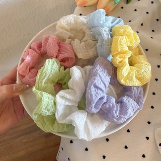 Dây buộc tóc màu kẹo Dây buộc tóc thun mùa hè Phụ kiện thời trang tóc