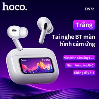 Hoco Original EW72 TWS Tai nghe Bluetooth không dây đích thực ANC Khử tiếng ồn Âm nhạc thể thao Tai nghe màn hình cảm ứng có micrô cho tất cả điện thoại thông minh Tai nghe đa năng