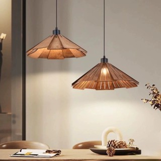 Đèn Thả Bàn Ăn Bằng Gỗ Nhật Đèn Thả Trần Phòng Ăn / Phòng Trà / Quán Cà Phê Đèn Chùm Đèn Treo Trang Trí Phòng Ngủ