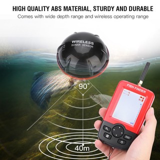 Cảm biến sonar không dây Máy dò cá 100M Máy dò cá Echo Sounder tìm Fisher Tackle Phụ kiện