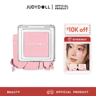  Judydoll Bảng phấn má hồng một màu Judydoll đích thực-Tone hồng- má hồng judydoll phấn má judydoll hồng tone phấn bắt sáng 