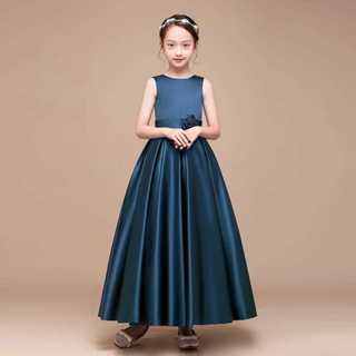 Trẻ Em Đầm Trẻ Em Đầm 2024 Phong Cách Mới Mùa Hè Phong Cách Phương Tây Hoa Cô Gái Đầm Công Chúa Sàn Diễn Đàn Piano Đầm Trẻ Em Dạ Hội Đầm