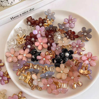 🍒🍒Cherrykoko Kẹp Tóc Mini Đính Zircon Đơn Giản Phong Cách Hàn Quốc