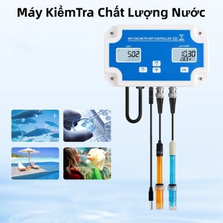 Máy theo dõi chất lượng nước kỹ thuật số Ph Temp Orp Bộ điều khiển ứng dụng WIFI không dây giám sát