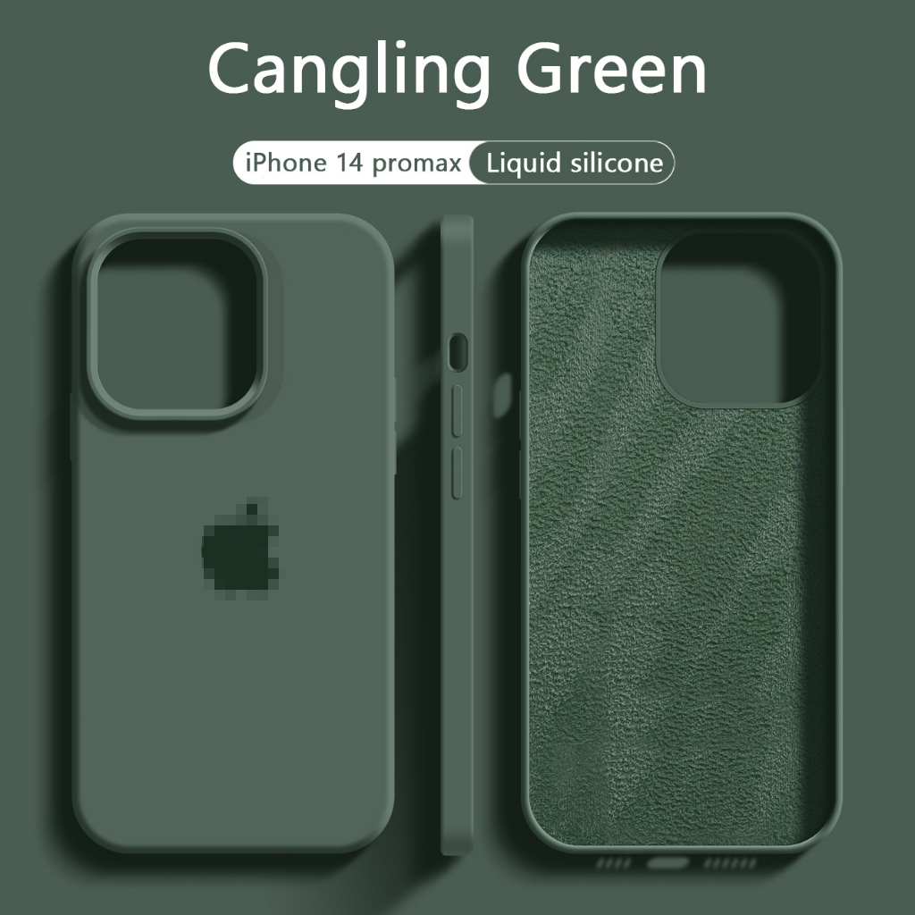 Ốp điện thoại silicon mềm dạng lỏng iPhone 11 12 Pro Max13 14 Pro Max 15 15 Pro Max X XR XSMAX soft trọn bộ hộp mềm chống sốc