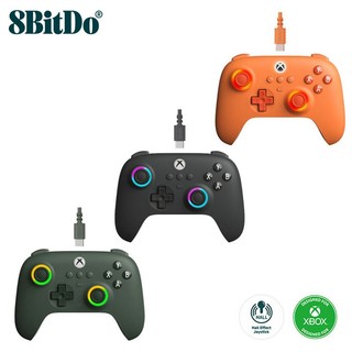 Bộ điều khiển có dây 8BitDo Ultimate C cho cần điều khiển hiệu ứng Xbox Hall Tay cầm chơi game 8BitDo Pro 2 Bộ điều khiển có dây cho Xbox Tương thích với Xbox Series X Xbox Series S Xbox One Windows 10 11