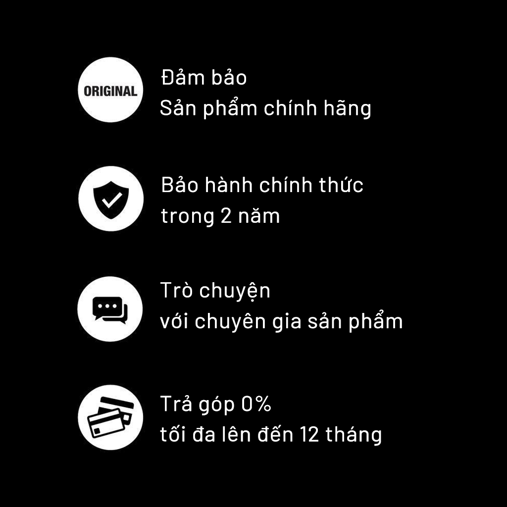 Bảo hành VIP mở rộng 2 năm cho 100% sản phẩm của chúng tôi