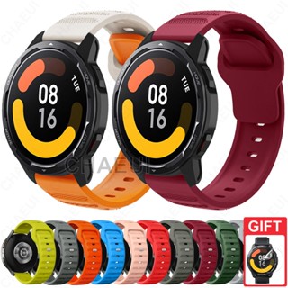  Vòng đeo tay thay thế dây đeo silicon cho Xiaomi Watch S4   S3   2 Pro   S1 Active   S1 Pro   Mi Watch Color 