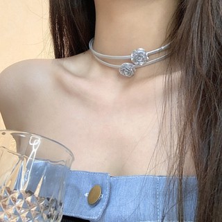2 Chiếc Hoa Vòng Cổ Choker Cho Nữ Bé Gái Hợp Thời Trang Da Vòng Cổ Hoa Hồng Vòng Cổ Choker Dành Cho Nữ Lớp Da Vòng Cổ Choker Cho Bé Gái Vòng Cổ Prom Quà Tặng