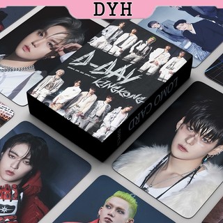 55 Cái / hộp TREASURE photocards REBOOT Ngày Với Bạn MOVE Album LOMO Thẻ photocard Bưu Thiếp