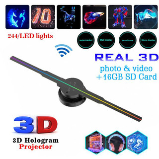 3D LED WiFi Holographic Projector Display Fan Hologram Advertising Player