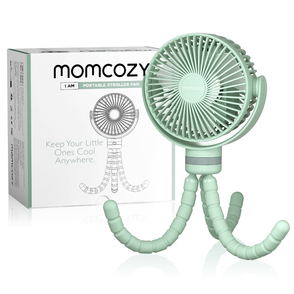 Momcozy Quạt Xe Đẩy Di Động 8000mah