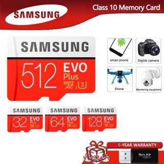 Thẻ nhớ Samsung Micro TF SD 1TB Thẻ nhớ Micro tốc độ cao 512GB 256GB 128GB 64GB Thẻ nhớ SD Điện thoại di động Camera Flash Thẻ nhớ Đầu đọc thẻ TF miễn phí