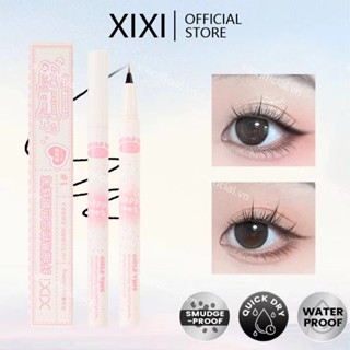 Xixi 0,005MM Bút kẻ mắt dạng lỏng Yếu tố tự nhiên Bút kẻ mắt siêu chống nước Bút chì khô nhanh Kết cấu mềm Mắt Dụng cụ trang điểm NO.Z924