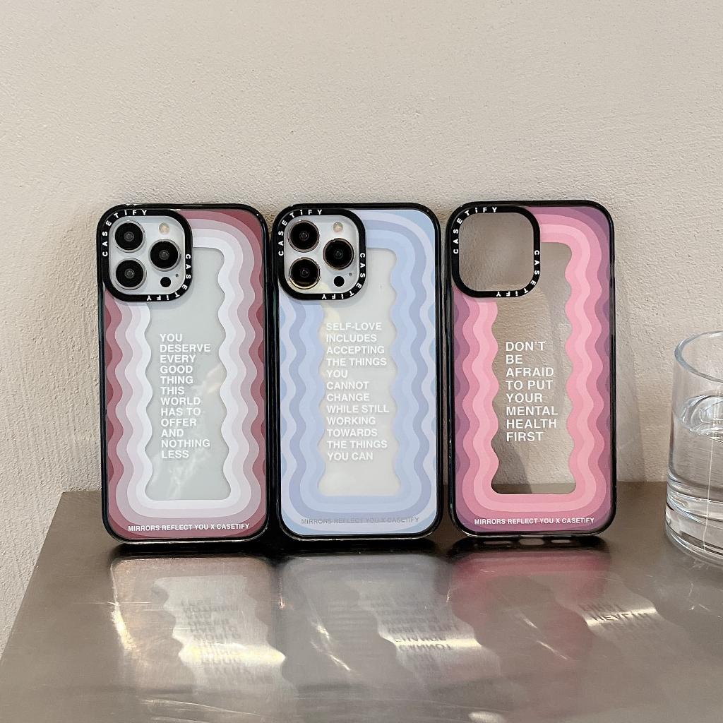 Ốp điện thoại sóng CASETIFY cho iphone 16 Pro Max 15 Pro Max 15 Plus 14 Pro Max 14Plus i14 13 Pro Ma