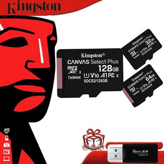 Thẻ Nhớ Kingston Thẻ Micro SD 32GB 64GB 128GB 256GB 512GB Thẻ TF SDCS2 A1 Class10 Flash Memory Thẻ SD Tương Thích Máy Tính Di Động Drone Giám Sát Camera