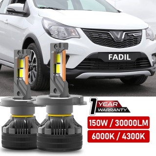 Tuffoo 2 chiếc cho vinfast fadil led headligt bulb h4 high / low beam canbus - 6000k trắng / 4300k trắng ấm