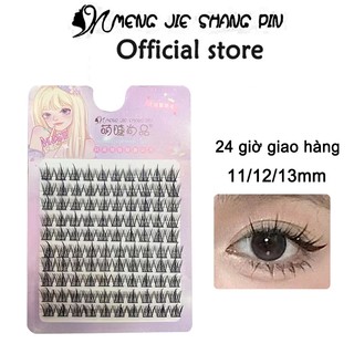 Mengjieshangpin Công Suất Lớn Quỷ Lông Mi Giả Nối Dài Mô Phỏng Tự Nhiên Cổ Tích Lông Mi 11/12/13mm