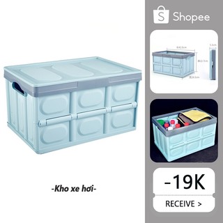 Gấp hộp bảo quản cốp xe ô tô hộp bảo quản ô tô hộp bảo quản nhựa hộp bảo quản hộ gia đình
