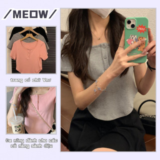 Áo Thun Croptop Dáng Ôm Eo Cao Phong Cách Hàn Quốc Thời Trang Mùa Hè Hàng Mới Dành Cho Bạn Nữ