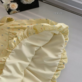 74919 Đầm dạ hội chấm bi phong cách mới