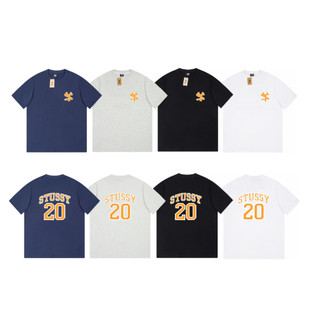 ❤️* * Hàng có sẵn * *❤️❤️20 áo in họa tiết xi lanh áo thun dáng rộng tay ngắn unisex