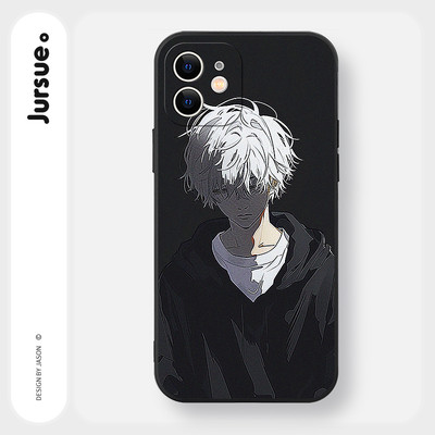 Ốp lưng JURSUE mềm chống sốc nam ngầu độc lạ dễ thương đẹp cho iPhone 17 16 15 14 13 12 11 Pro Max SE 2020 X XR XS 8 7 ip kute Y5204Q