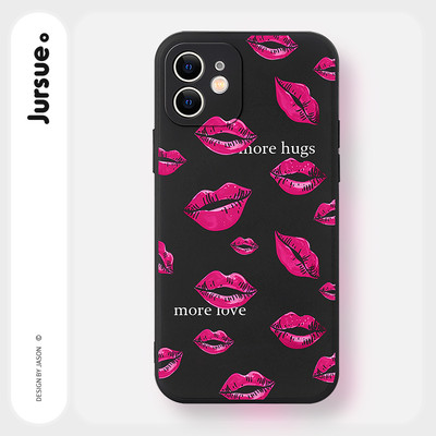 Ốp lưng JURSUE mềm chống sốc độc lạ dễ thương đẹp ngộ nghĩnh cho iPhone 17 16 15 14 13 12 11 Pro Max SE 2020 X XR XS 8 7 ip kute Y5210