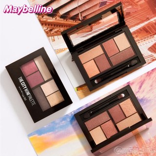   Sản phẩm phổ biến  Bảng phấn mắt sáu màu Maybelline   Maybelline New York ins Màu đất đi lại Tất cả các trận đấu Giảm sưng tấy Không bay Phấn mắt Pearlescent Matte Eyeshadow Trang điểm 