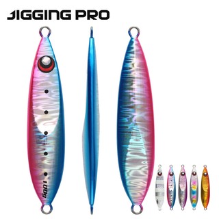 Jigggingpro 60g 80g 100g 130g 160g câu cá biển kim loại jig câu cá rockfishing mồi lớn mồi bass mồi câu cá