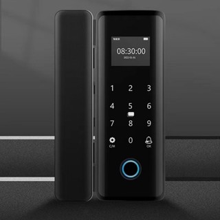 [Hàng Sẵn] Khóa Vân tay Mật khẩu cửa kính kỹ thuật số thông minh không cần chìa khóa cho văn phòng【SecretLock 